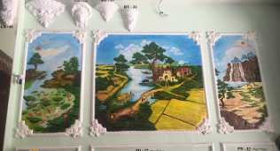 Showroom - hoa văn : chỉ phào, phù điêu, đầu cột Sang Thành Phát