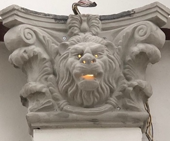 Tạo Mẫu, thi công  đầu trụ sư tử Ct Trần Hưng Đaọ