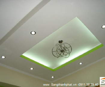 Thi công trần thạch cao- Anh Bảo, đường Ngô Thì Nhâm