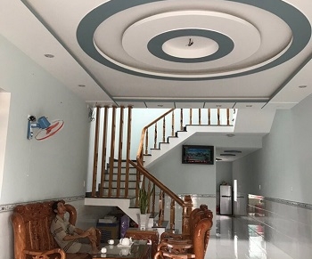 Thi công trần thạch cao Công trình Nhà Anh Thế, TT Nam Phước, Quảng Nam